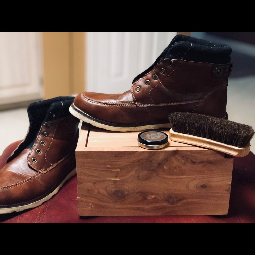 Call It Spring Men’s Brown Boot. Size 12